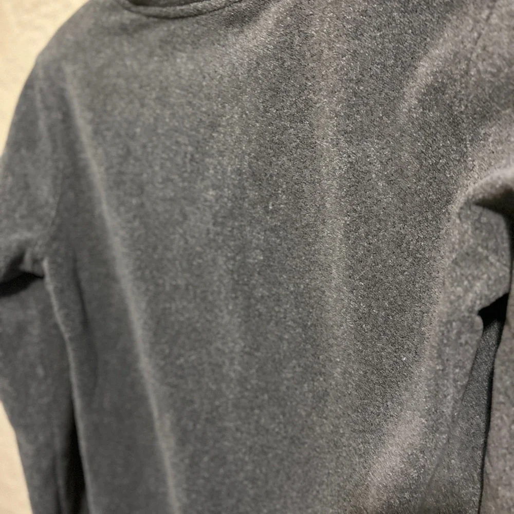 Nike Therma‎ Dri-Fit Tunic Cozy Gray Cowl Neck Sweater pocket fleece size Small